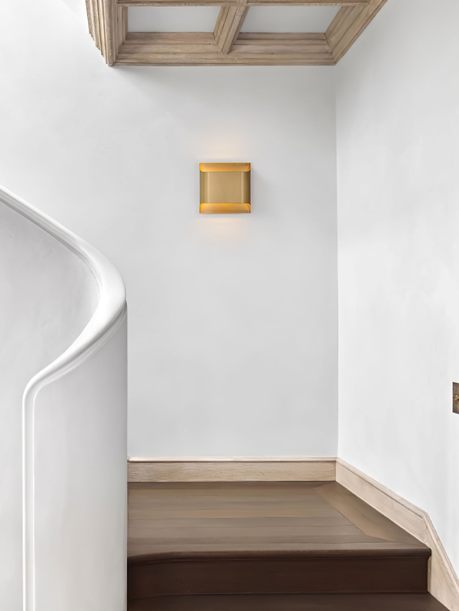 Wall Sconce Brass 9.8 in x 9.8 in Indoor LED G9 E14 Light Fixture Modern Living Room Bedroom Accent Lighting | Thomler