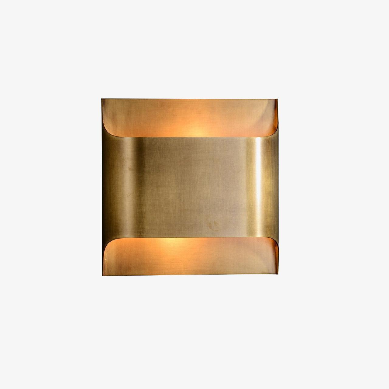 Wall Sconce Brass 9.8 in x 9.8 in Indoor LED G9 E14 Light Fixture Modern Living Room Bedroom Accent Lighting | Thomler