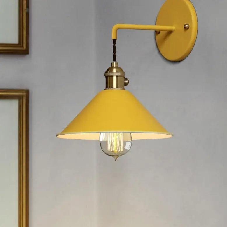 Metal Wall Sconce with Adjustable Arm & Plated Finish in 7 Shades for Living Room Bedroom Hallway Home Office | Thomler