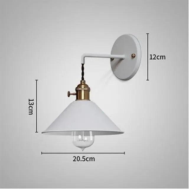 Metal Wall Sconce with Adjustable Arm & Plated Finish in 7 Shades for Living Room Bedroom Hallway Home Office | Thomler