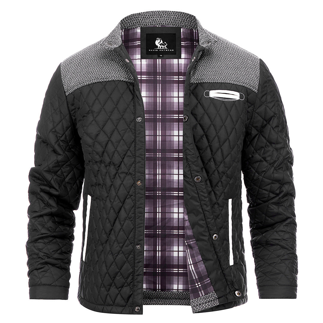 Insulated Tactical Jacket for Men – Waterproof & Scratch-Resistant Polyester Outerwear – Lightweight Military-Style Coat for Everyday Wear | Thomler