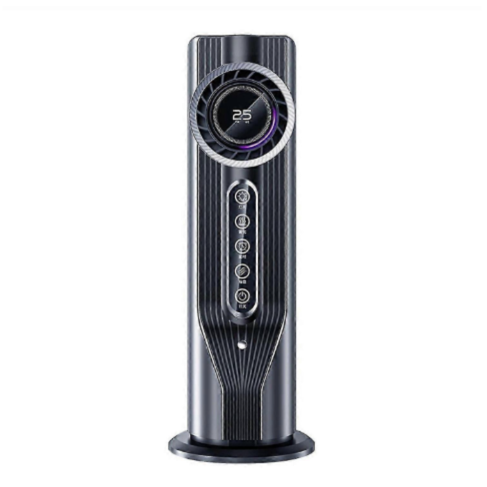 Personal Tower Fan with Water Cooling Tank & 6 Speeds – Quiet USB Desktop Evaporative Cooler for Bedroom, Office & Nightstand – Adjustable | Thomler