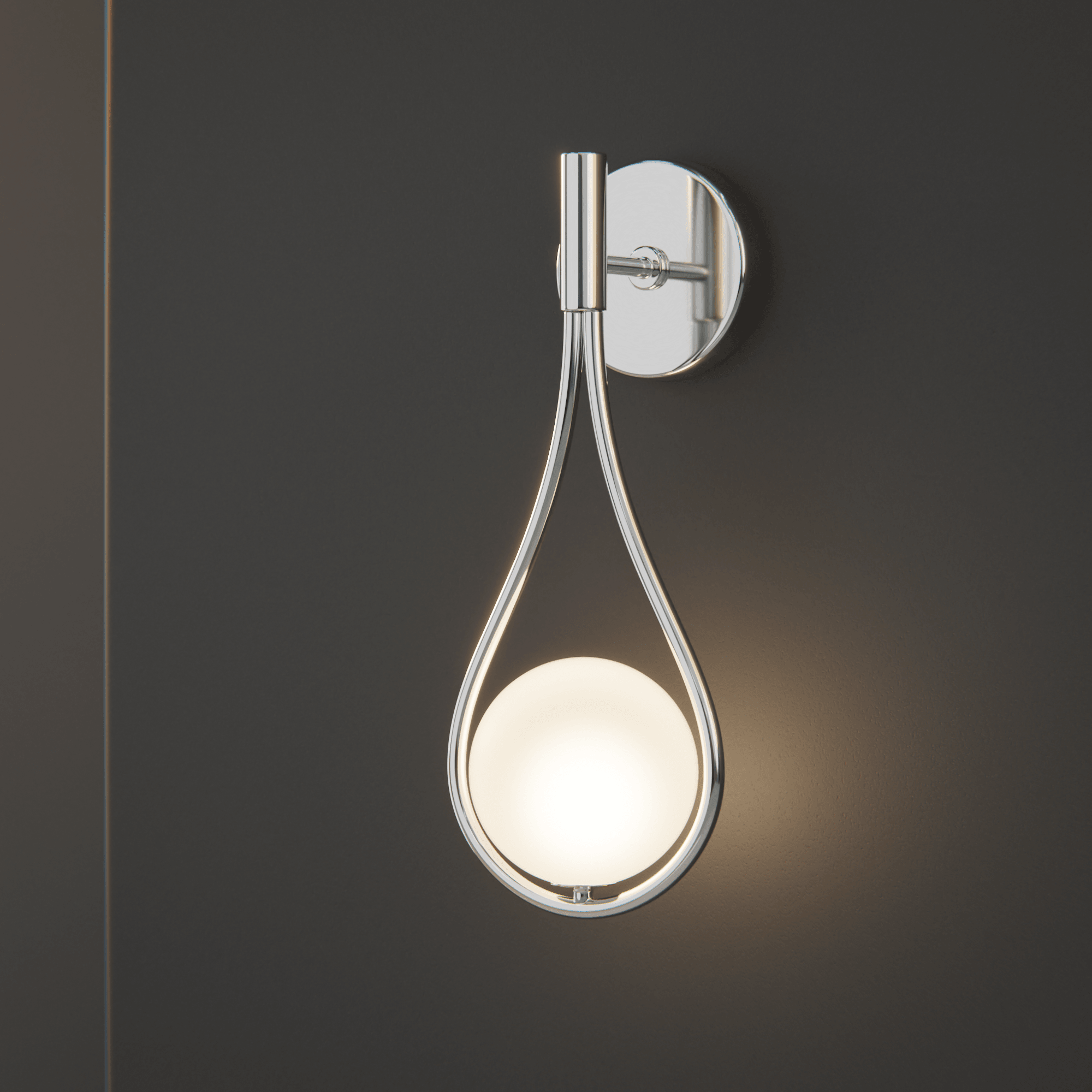 Metal Wall Sconce Light with Minimalist Linear Design for Bedroom, Living Room & Hallway – Modern Scandinavian Style Fixture in Black, Gold | Thomler