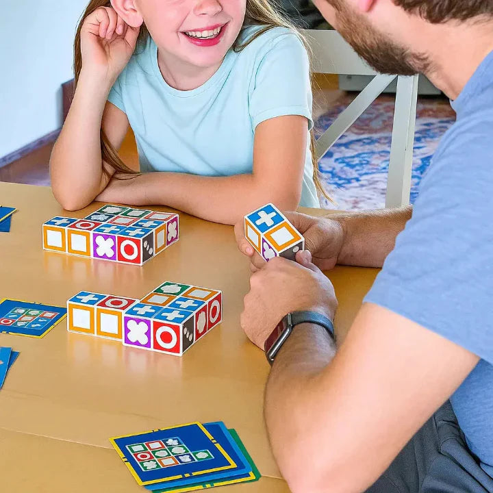Logic Board Game 20.0 cm Pattern Matching Family Fun Educational Brain Teaser Reaction Speed Puzzle For Ages 7 Plus | Thomler