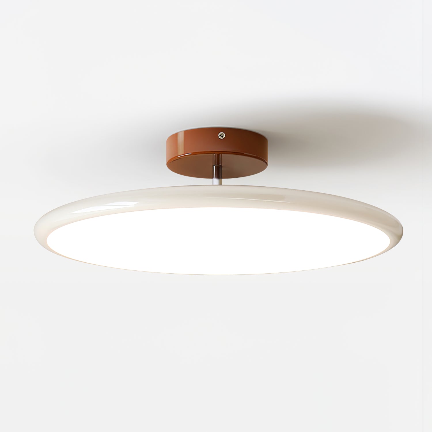 Drift Adjustable LED Ceiling Lamp 11.8 in Soft Ambient Indoor Lighting Beige Green | Thomler