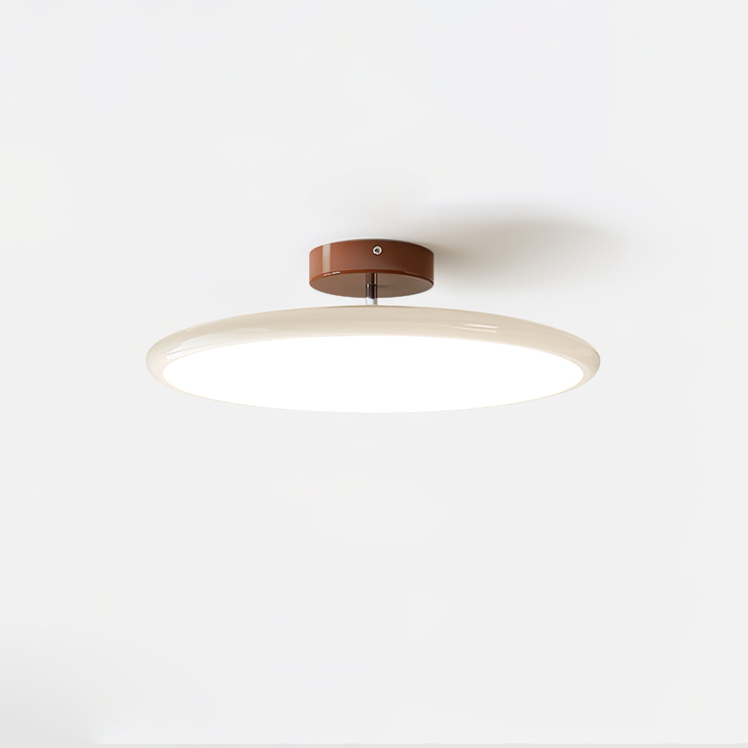 Drift Adjustable LED Ceiling Lamp 11.8 in Soft Ambient Indoor Lighting Beige Green | Thomler