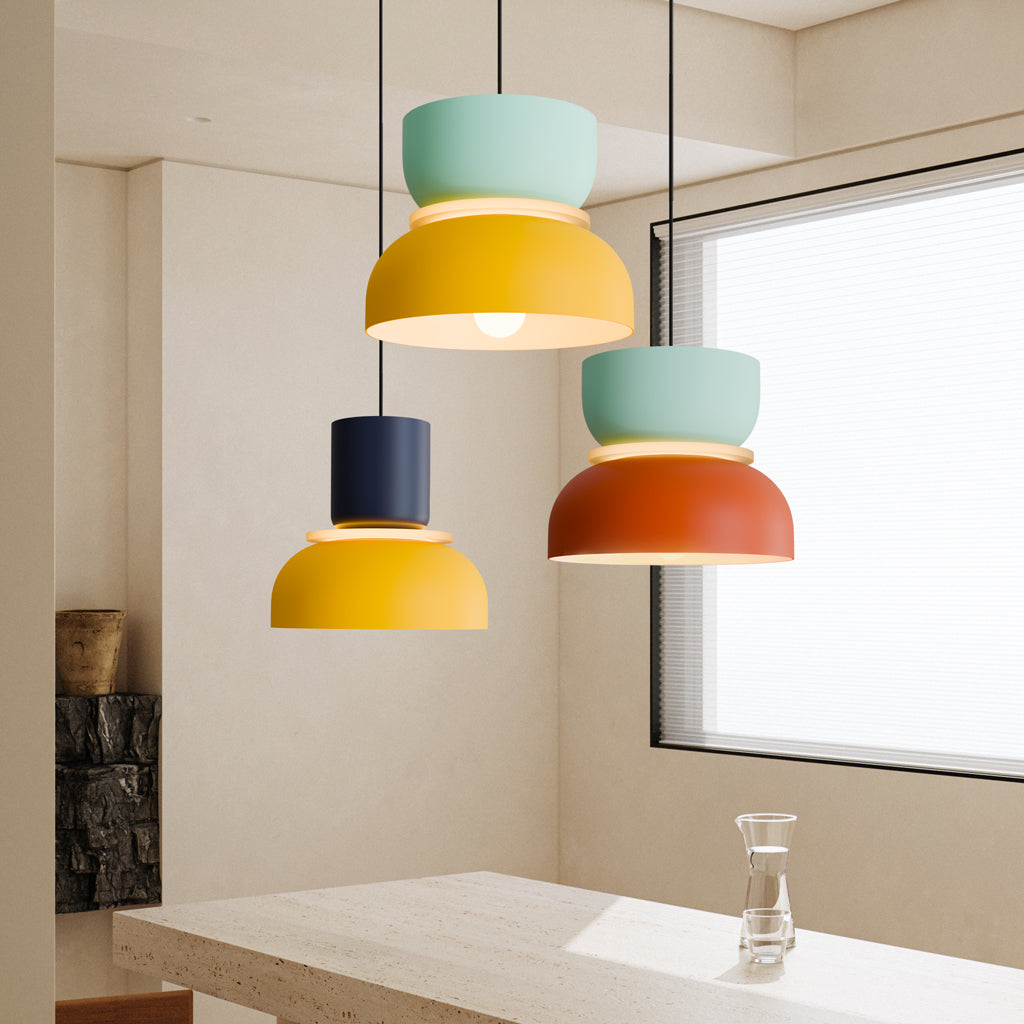 Pendant Light Acrylic Aluminium E27 29.0 cm Scandinavian Dining Room Kitchen Island Hanging Ceiling Lamp | Thomler