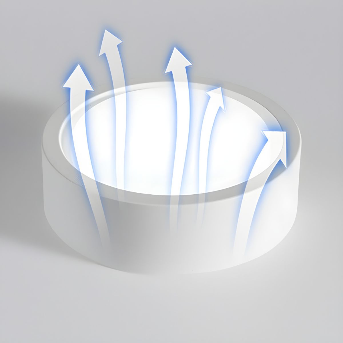 Round Surface-Mount LED Ceiling Spotlight – Low Profile Modern Flush Fixture for Hallways & Kitchens | Thomler