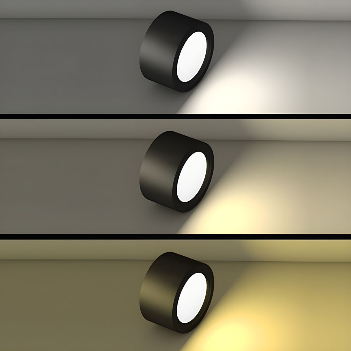 Round Surface-Mount LED Ceiling Spotlight – Low Profile Modern Flush Fixture for Hallways & Kitchens | Thomler