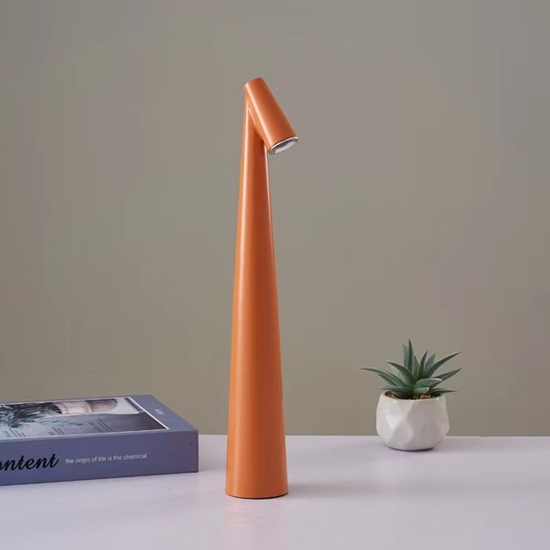 Table Lamp Aluminium 35.6 cm Cordless Warm White 3000K Dining Table Reading Light Wireless Bedside Lamp | Thomler