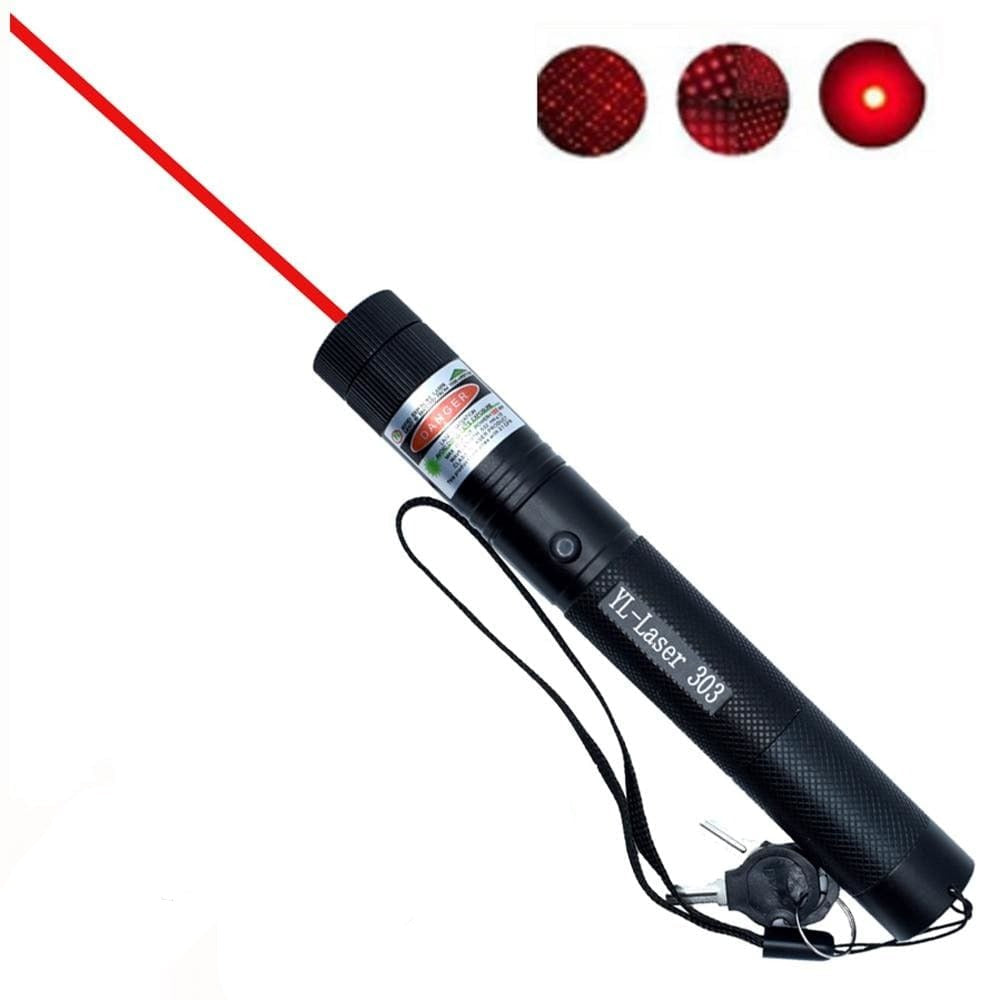 High-Power Laser Presentation Pointer for Meetings, Lectures & Outdoor Use – Precision Beam, Compact Design, Aviation Aluminum Body | Thomler