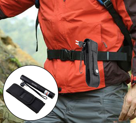 Adjustable Focus Laser Pointer with USB Charging & Safety Lock for Presentations | Thomler