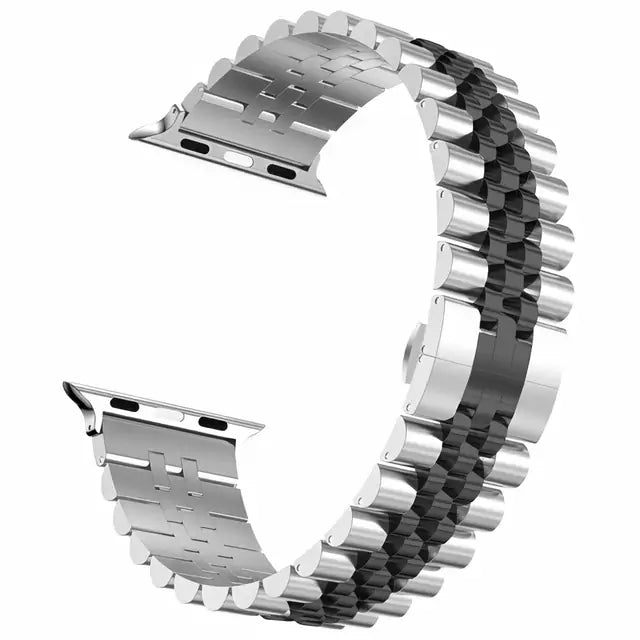 Stainless Steel Watch Band for Apple Watch – Adjustable Metal Link Strap, Premium Quality Wristband for Men & Women | Thomler