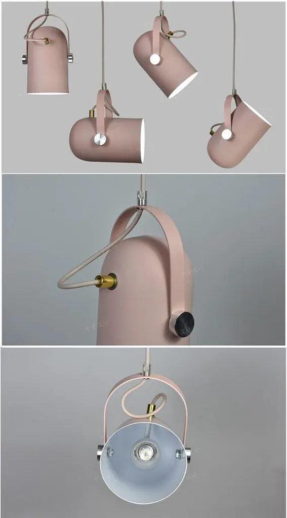 Scandinavian Pendant Light Fixture with Adjustable Cable for Bedrooms, Dining Rooms, and Living Spaces | Thomler