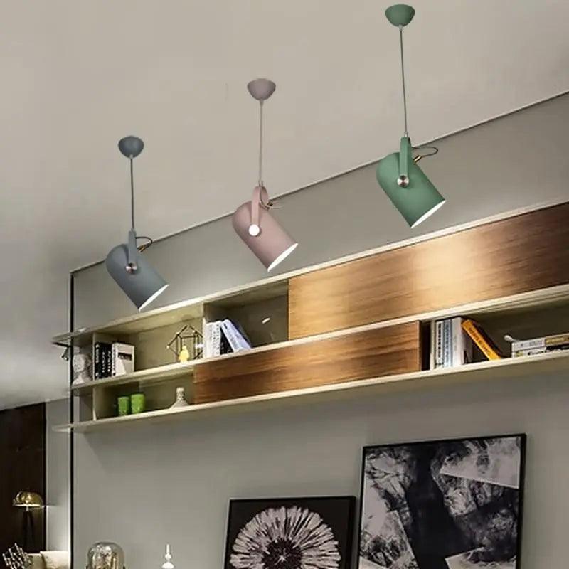 Scandinavian Pendant Light Fixture with Adjustable Cable for Bedrooms, Dining Rooms, and Living Spaces | Thomler