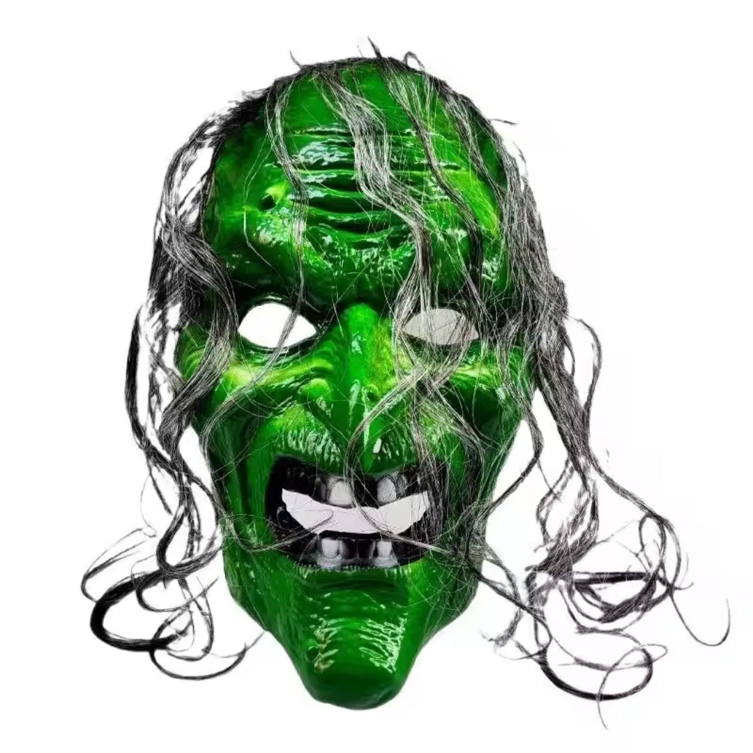 Creepy Sorceress Face Mask for Halloween Costume Party | Thomler