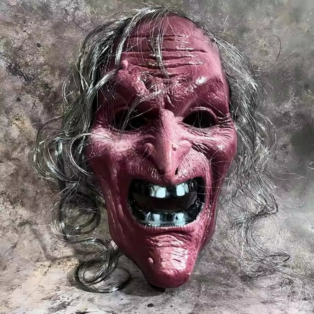 Creepy Sorceress Face Mask for Halloween Costume Party | Thomler