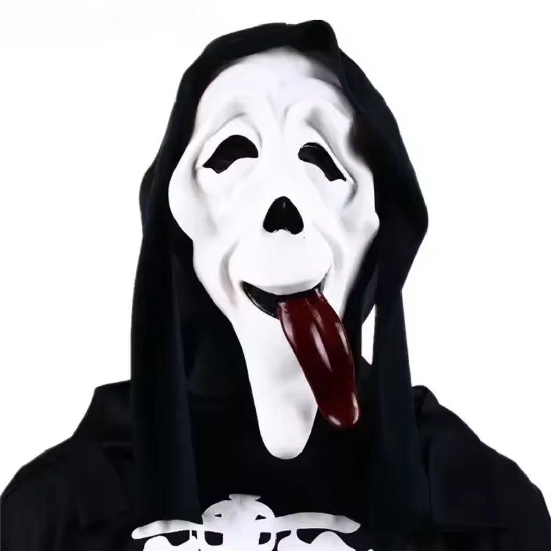 Phantom Face Horror Mask – Chilling Costume Accessory for Halloween Parties & Cosplay Events | Thomler