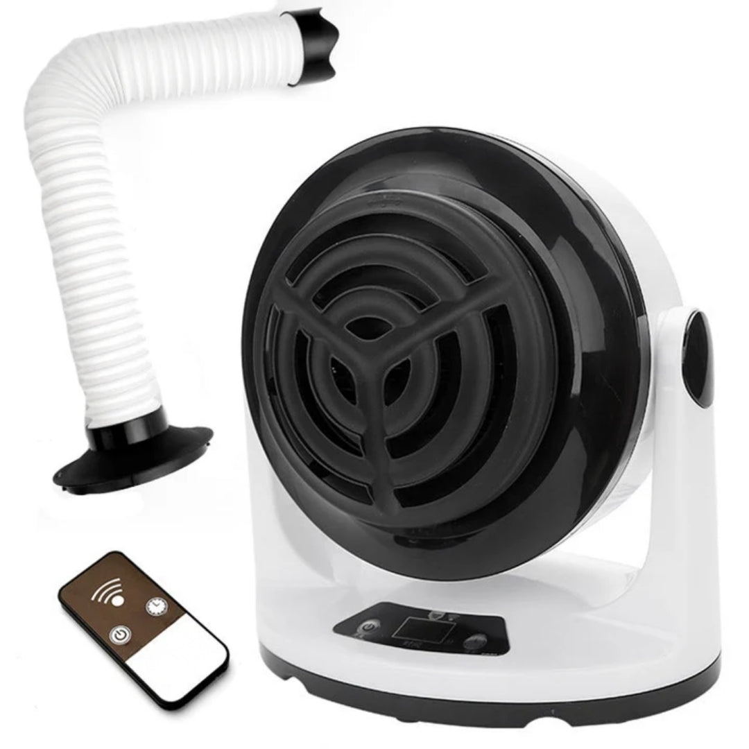 Compact Ceramic Space Heater with Remote Control for Home & Office | Thomler