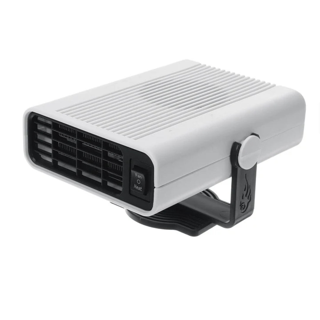 Compact Car Heater for Windshield Defrosting & Cabin Warmth – 12V/24V Portable Vehicle Heating Fan for Winter Driving, Dashboard Mount | Thomler