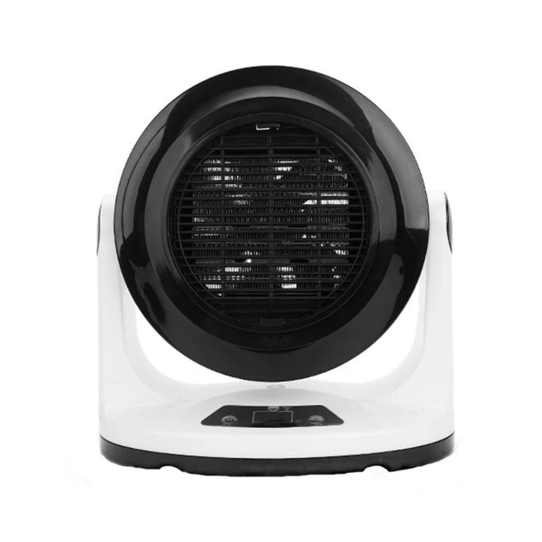 Compact Ceramic Space Heater with Remote Control for Home & Office | Thomler