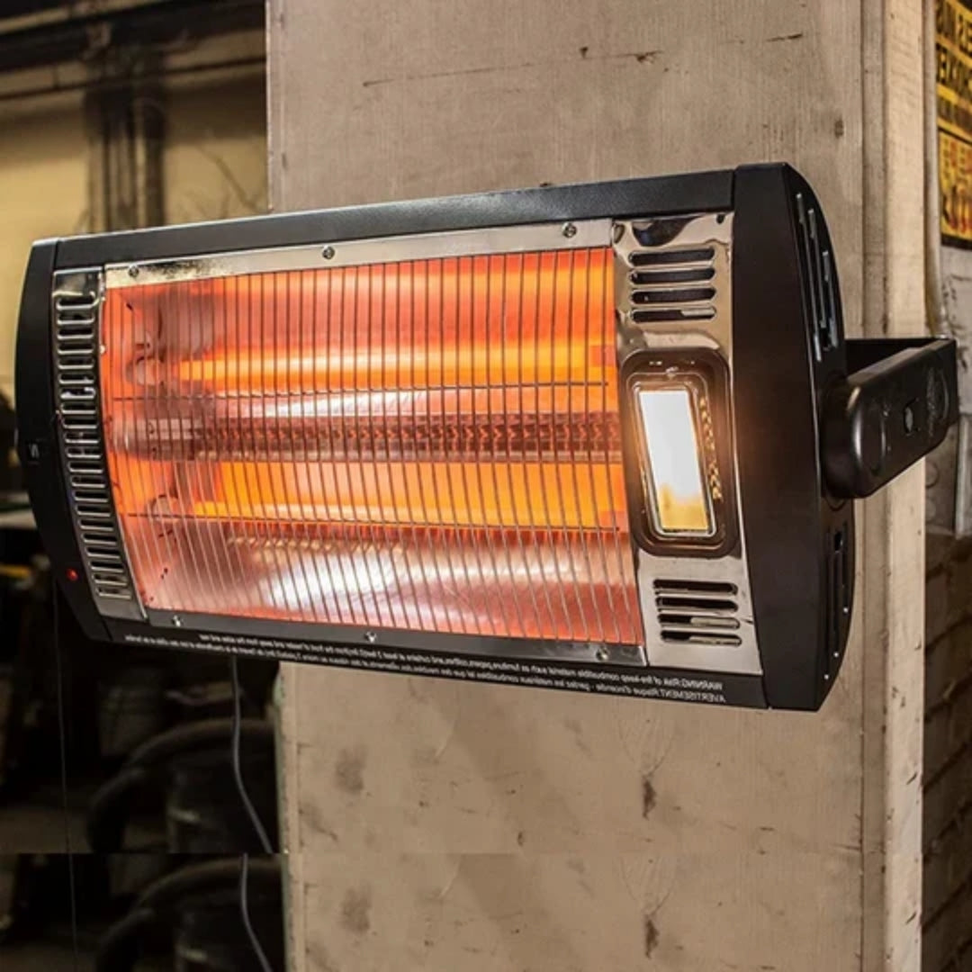 Wall-Mount Infrared Space Heater for Patios & Outdoor Living | Thomler