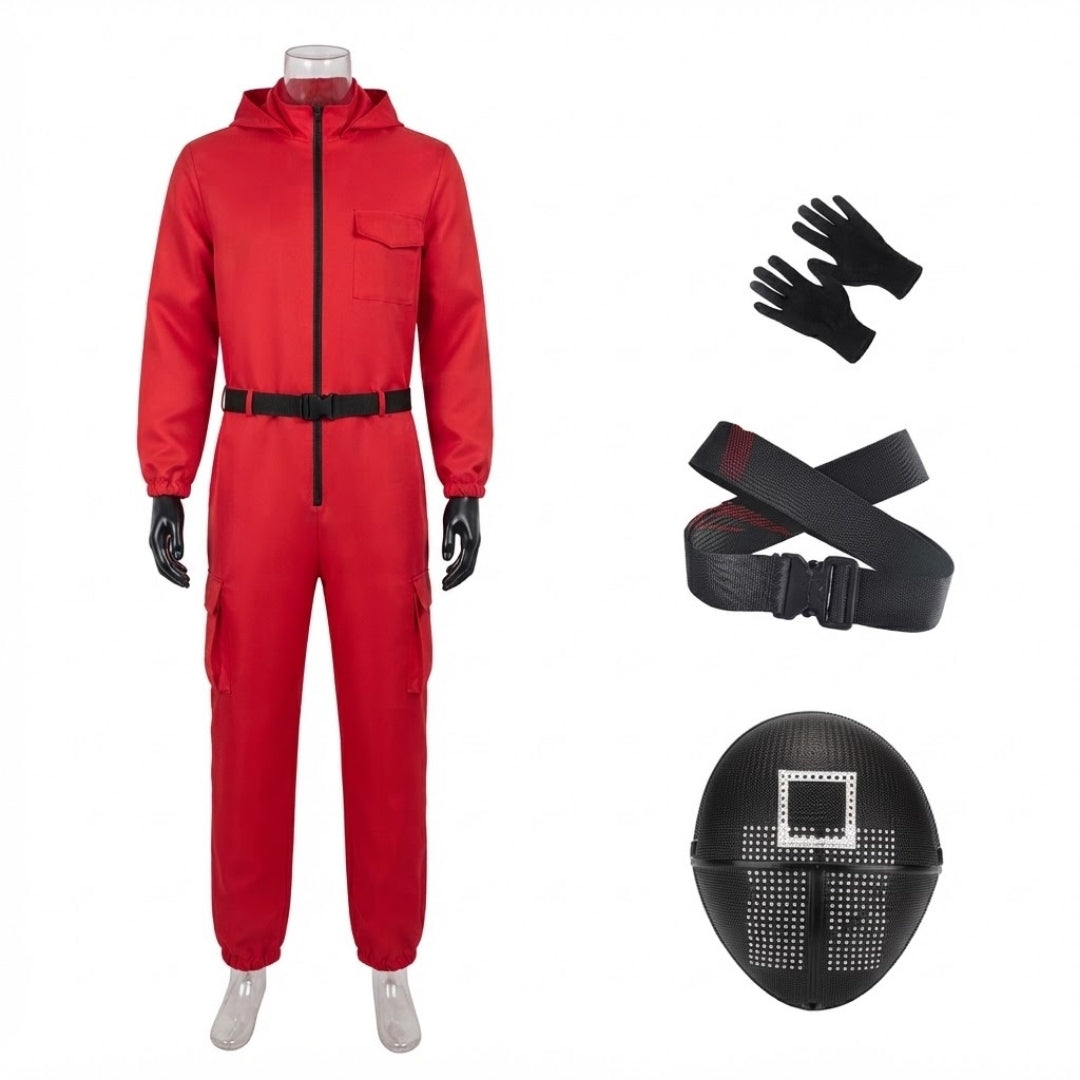 Guard Outfit With Mask & Gloves – Full Cosplay Ensemble for Halloween | Thomler