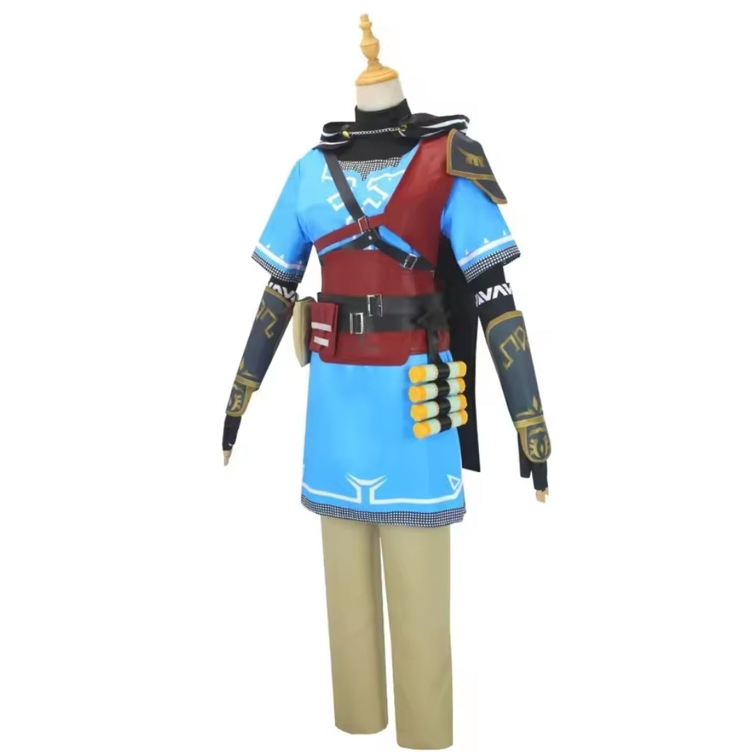 Hyrule Hero Adventure Costume Set for Kids & Adults – Complete Warrior Cosplay Outfit | Thomler