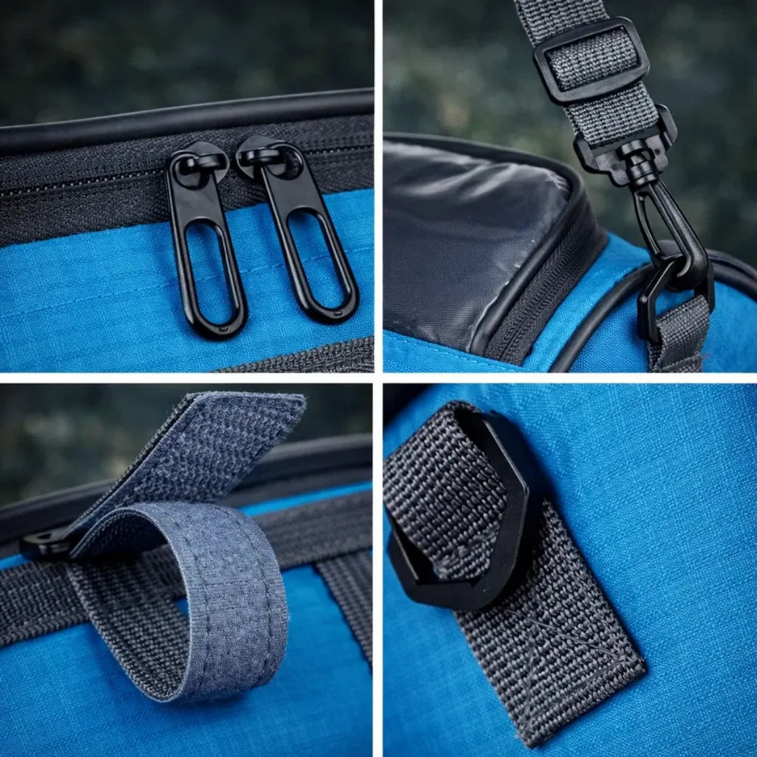 Handlebar Bike Bag with Clear Touch Window – Waterproof Phone Pouch for Cycling, Navigation & Essentials Storage | Thomler