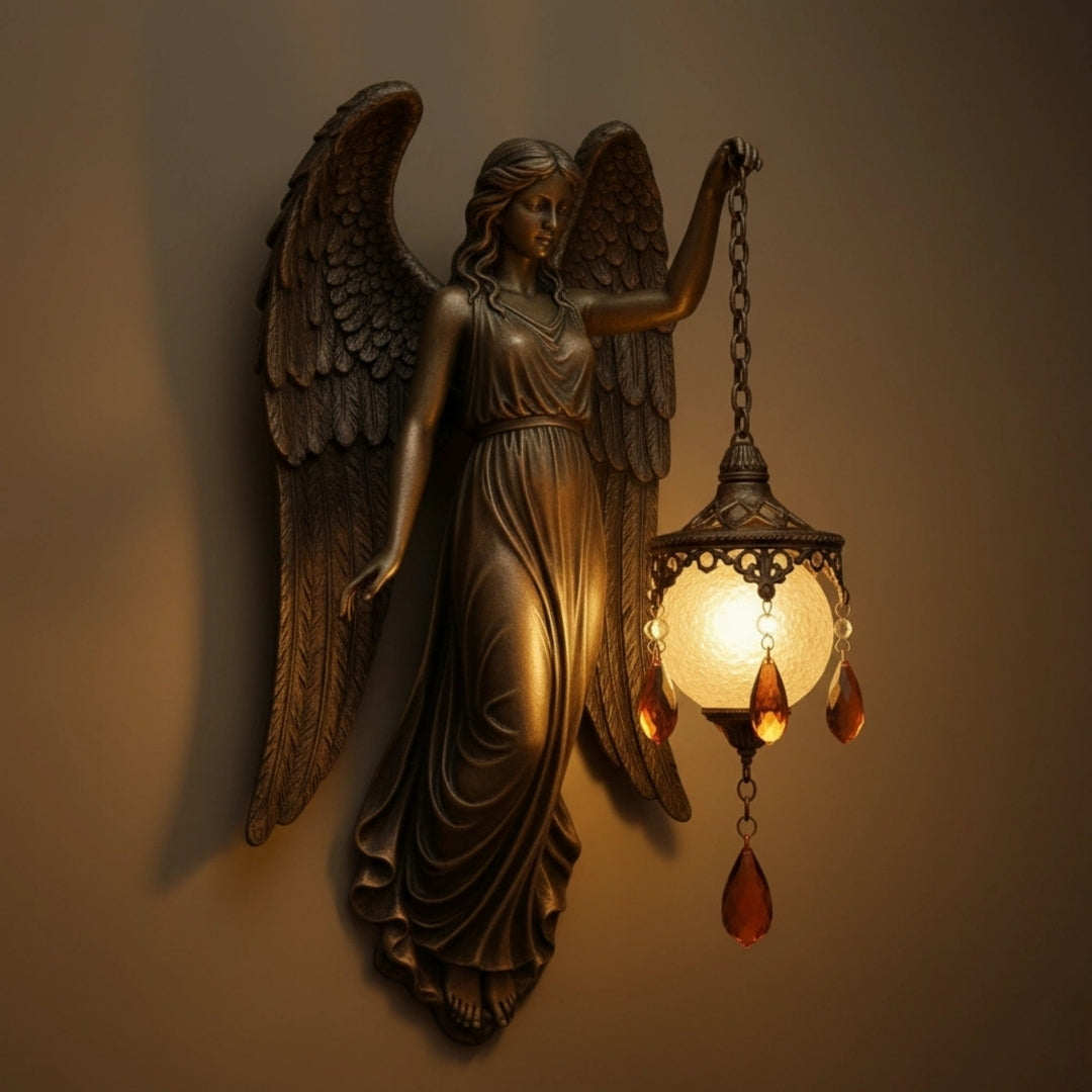 Sculptural Mythological Wall Sconce with Warm Ambient Glow for Living Room & Bedroom Decor | Thomler