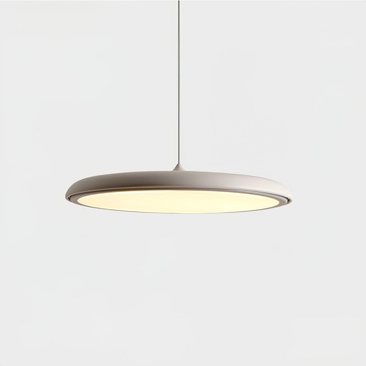 Modern Metal Dome Pendant Light with Adjustable Cord – Soft Pastel Finish for Kitchen & Living Room | Thomler