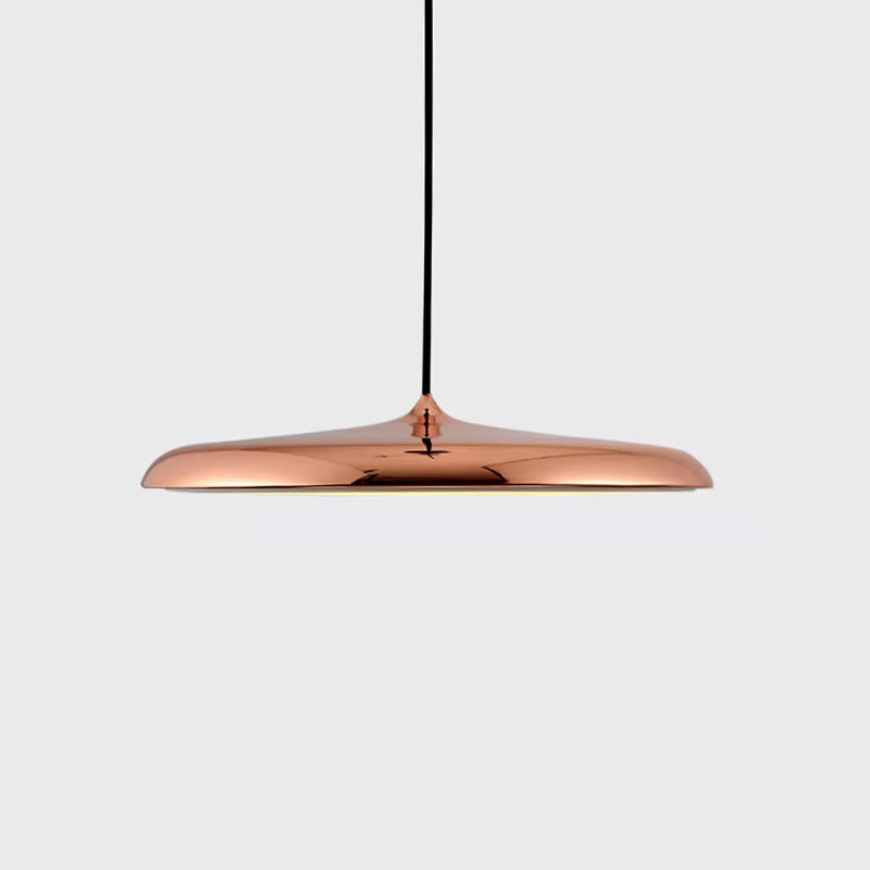 Modern Metal Dome Pendant Light with Adjustable Cord – Soft Pastel Finish for Kitchen & Living Room | Thomler