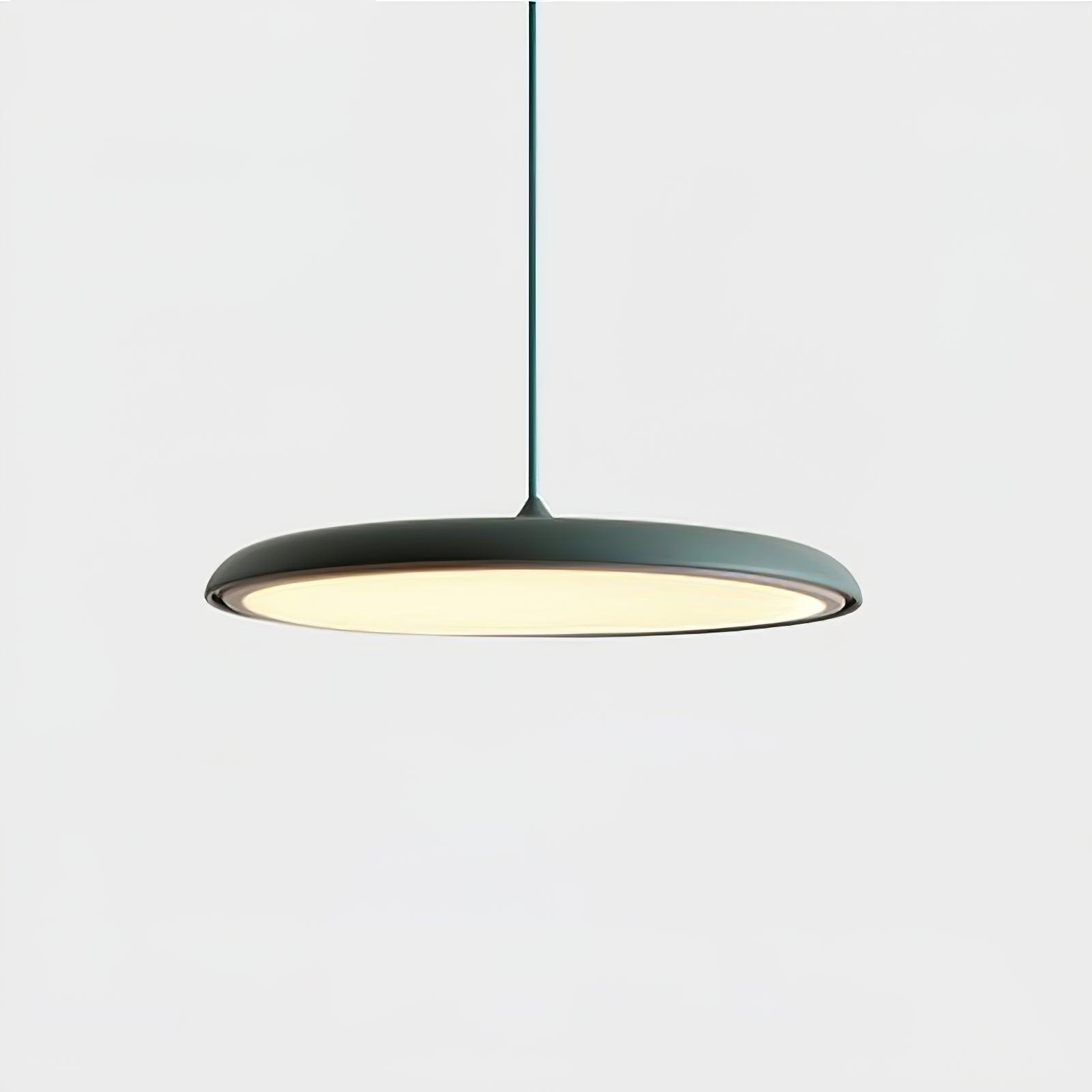 Pendant Light Acrylic Metal 15.7 in 24W Warm White Modern Dining Room Kitchen Ceiling Lamp Adjustable Height | Thomler