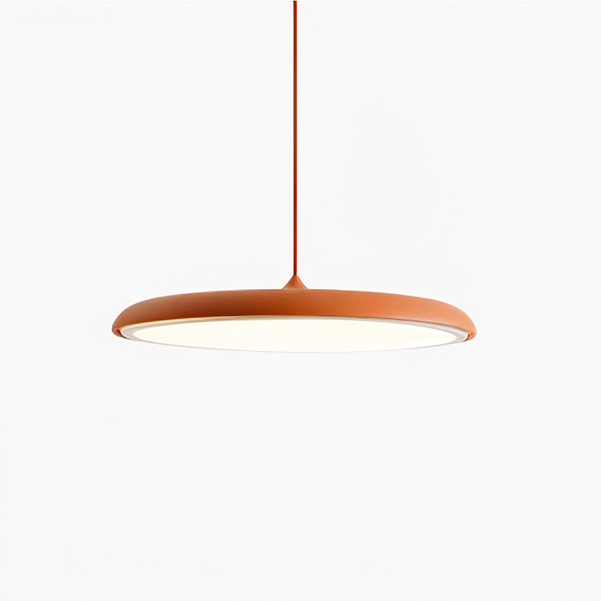Modern Metal Dome Pendant Light with Adjustable Cord – Soft Pastel Finish for Kitchen & Living Room | Thomler
