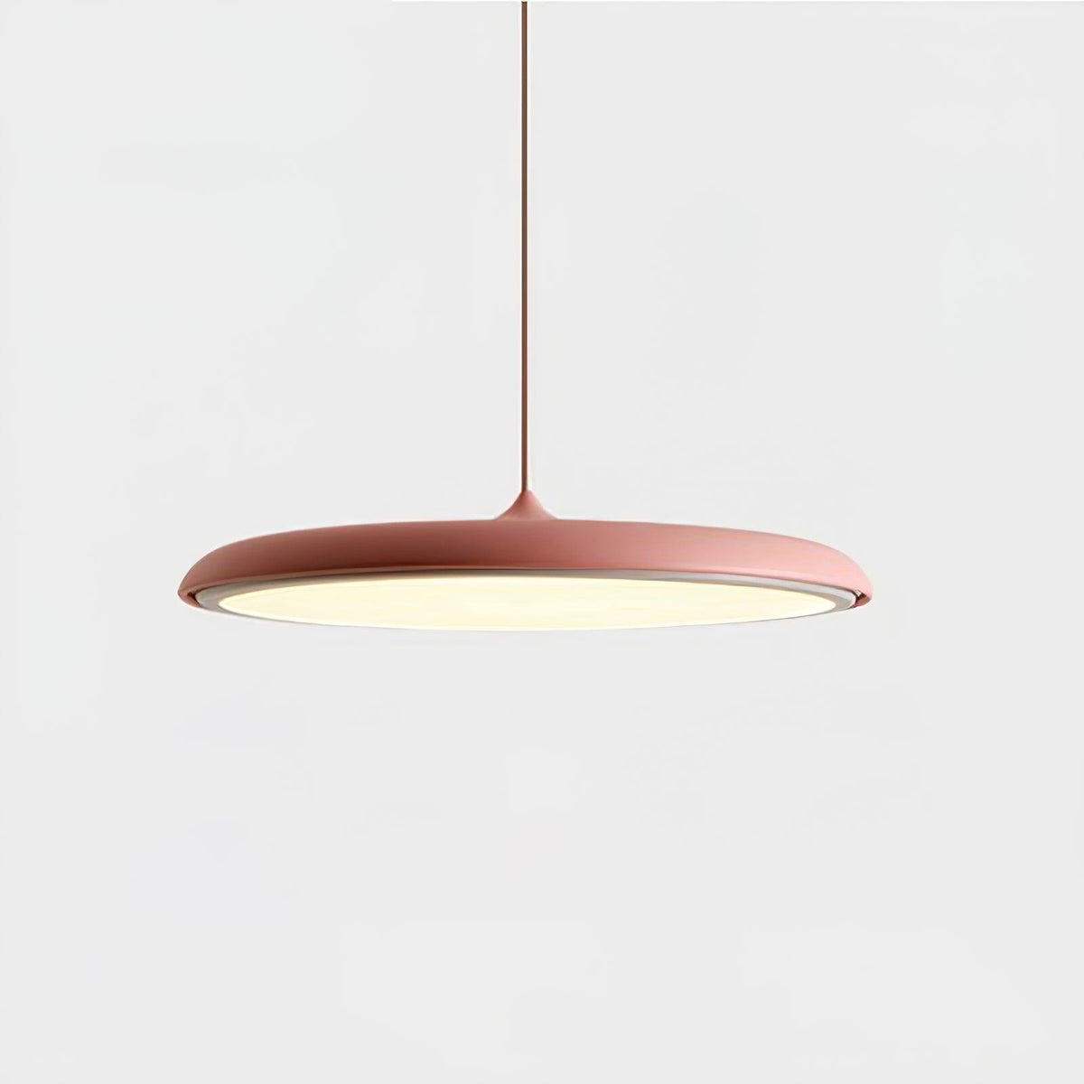 Modern Metal Dome Pendant Light with Adjustable Cord – Soft Pastel Finish for Kitchen & Living Room | Thomler
