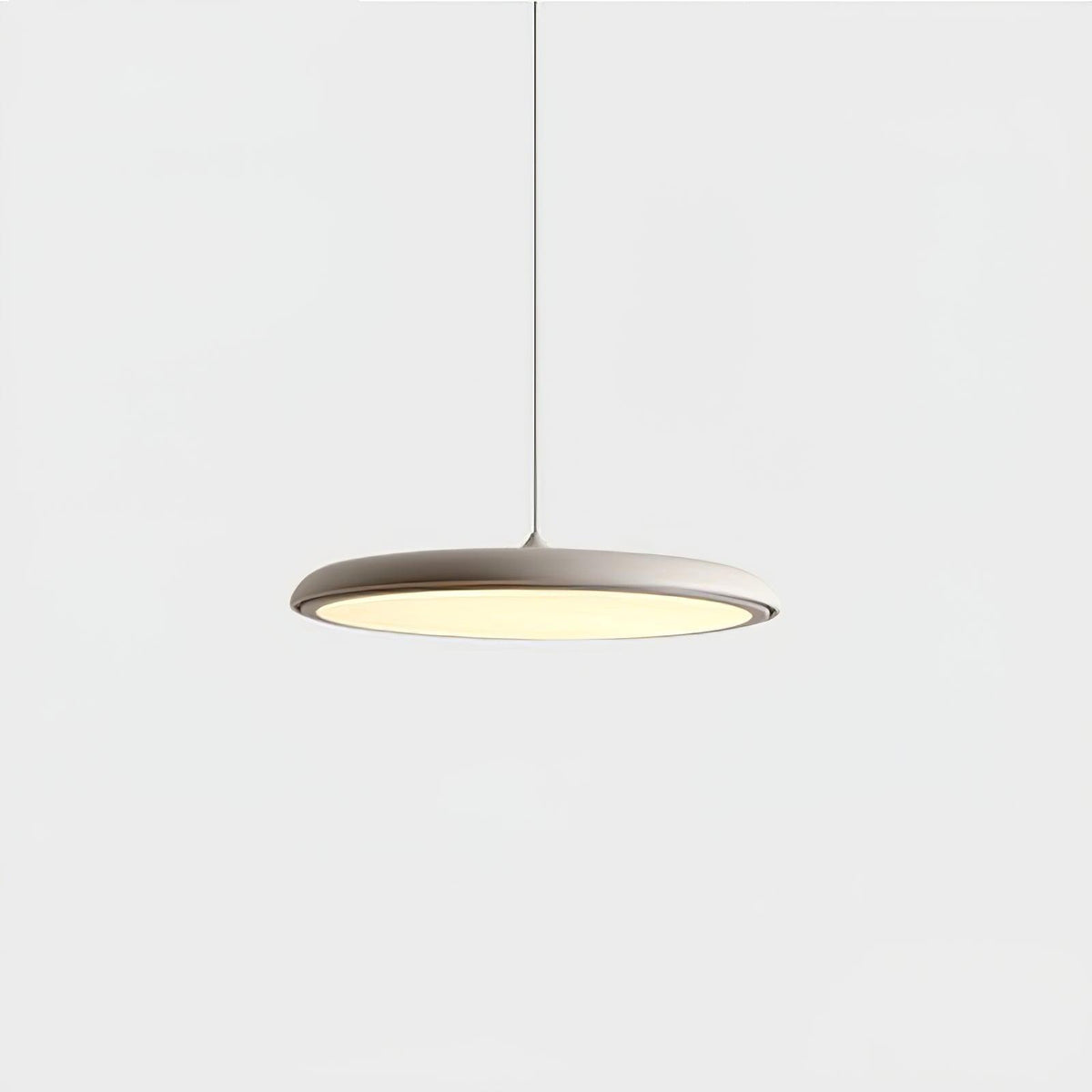 Modern Metal Dome Pendant Light with Adjustable Cord – Soft Pastel Finish for Kitchen & Living Room | Thomler