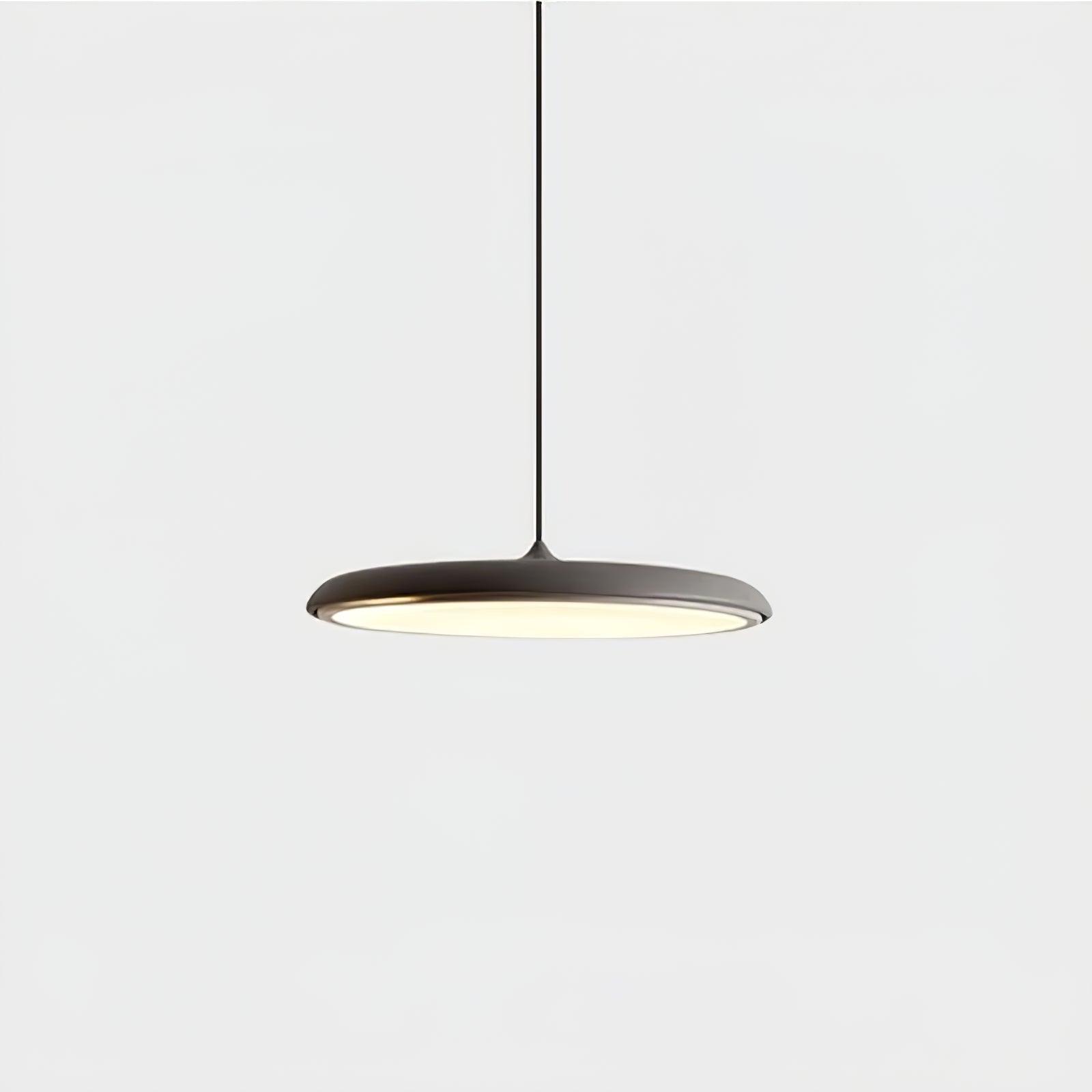 Pendant Light Acrylic Metal 15.7 in 24W Warm White Modern Dining Room Kitchen Ceiling Lamp Adjustable Height | Thomler