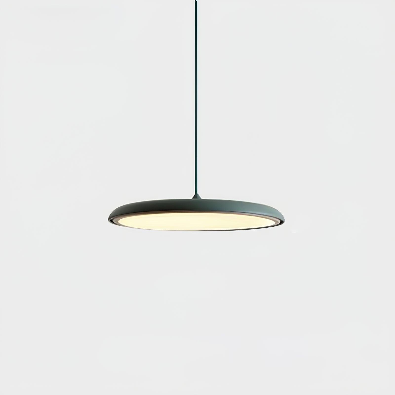 Pendant Light Acrylic Metal 15.7 in 24W Warm White Modern Dining Room Kitchen Ceiling Lamp Adjustable Height | Thomler