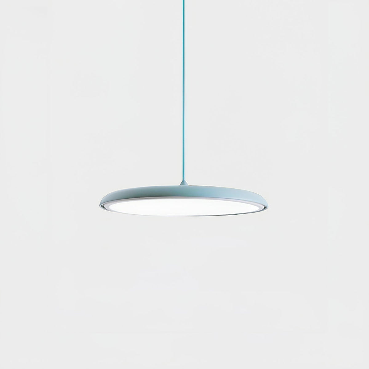 Modern Metal Dome Pendant Light with Adjustable Cord – Soft Pastel Finish for Kitchen & Living Room | Thomler