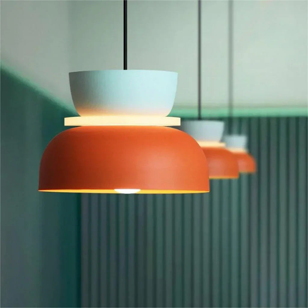 Pendant Light Acrylic Aluminium E27 29.0 cm Scandinavian Dining Room Kitchen Island Hanging Ceiling Lamp | Thomler