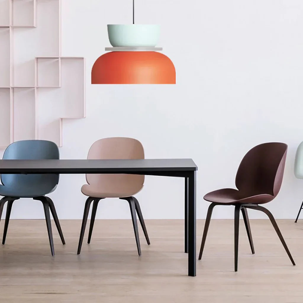 Pendant Light Acrylic Aluminium E27 29.0 cm Scandinavian Dining Room Kitchen Island Hanging Ceiling Lamp | Thomler