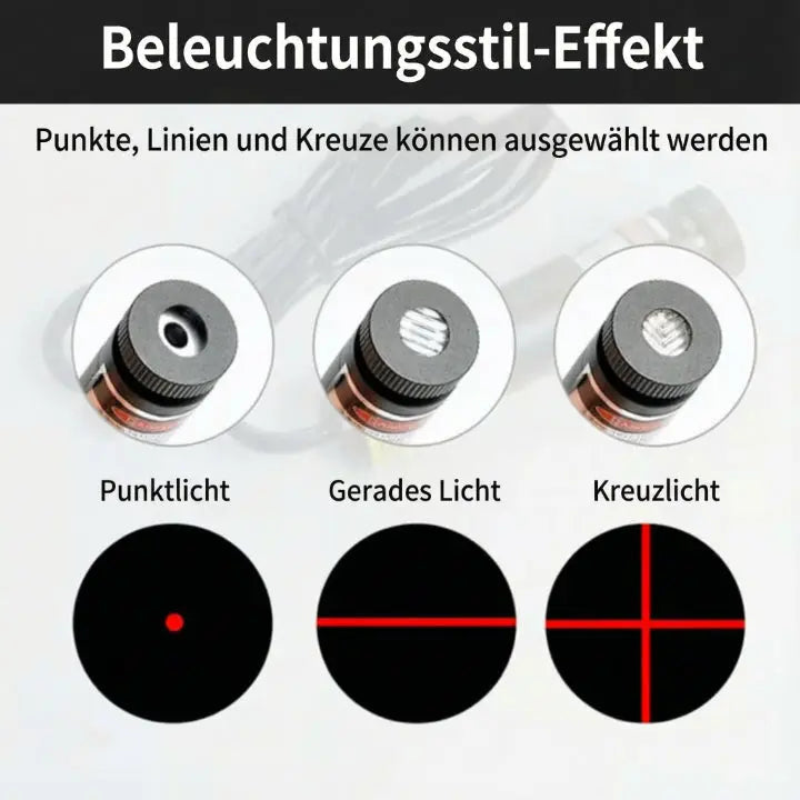 Magnetische Laser-Nähhilfe für Nähmaschinen