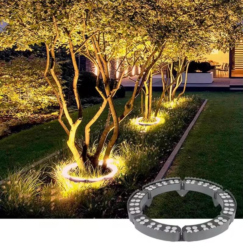 Garden Spotlight Aluminium LED 42.5 cm Warm White Tree Lighting Pathway Accent Outdoor Landscape Light | Thomler