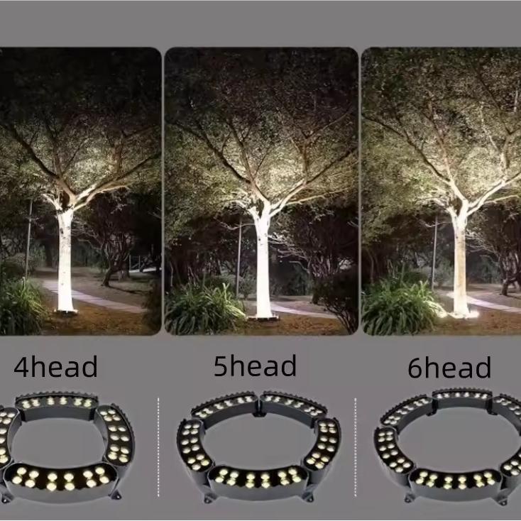 Garden Spotlight Aluminium LED 42.5 cm Warm White Tree Lighting Pathway Accent Outdoor Landscape Light | Thomler