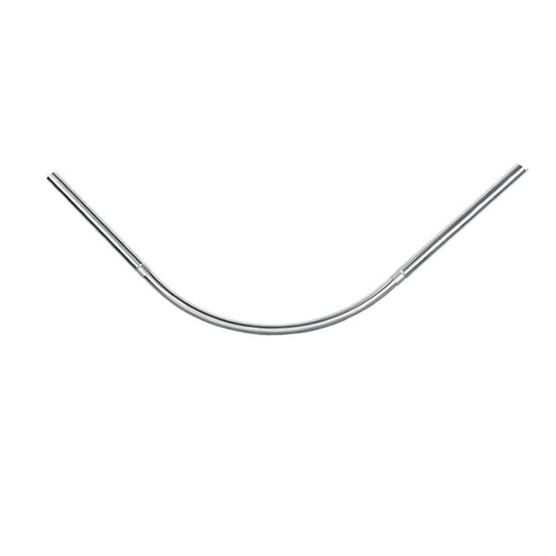 Adjustable Corner Shower Rod – No-Drill Telescoping Pole with Angled Design for Bathrooms & Bathtubs | Thomler