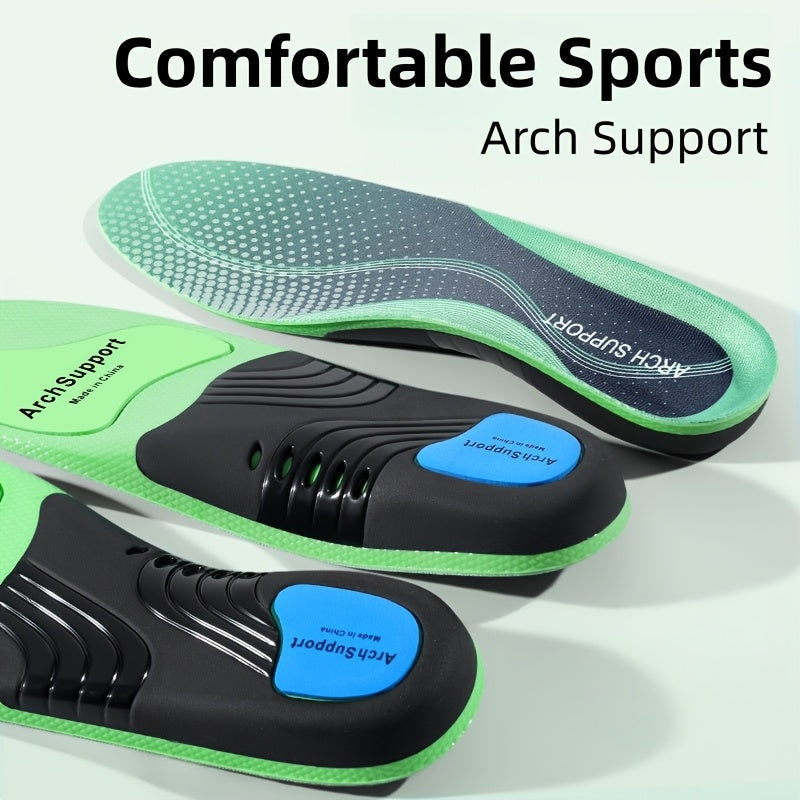 Cushioned Orthotic Inserts with Elevated Midfoot Support for Sneakers and Work Shoes | Thomler