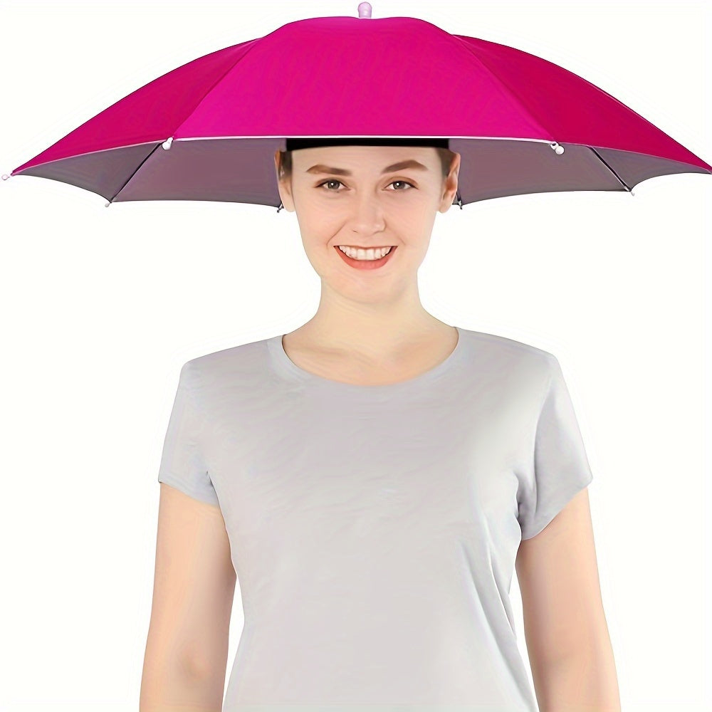 Wearable Sun Canopy – Elastic Headband Shade for Fishing, Gardening & Outdoor Work | Thomler