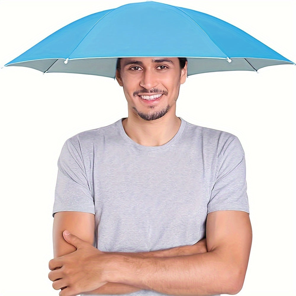 Wearable Sun Canopy – Elastic Headband Shade for Fishing, Gardening & Outdoor Work | Thomler