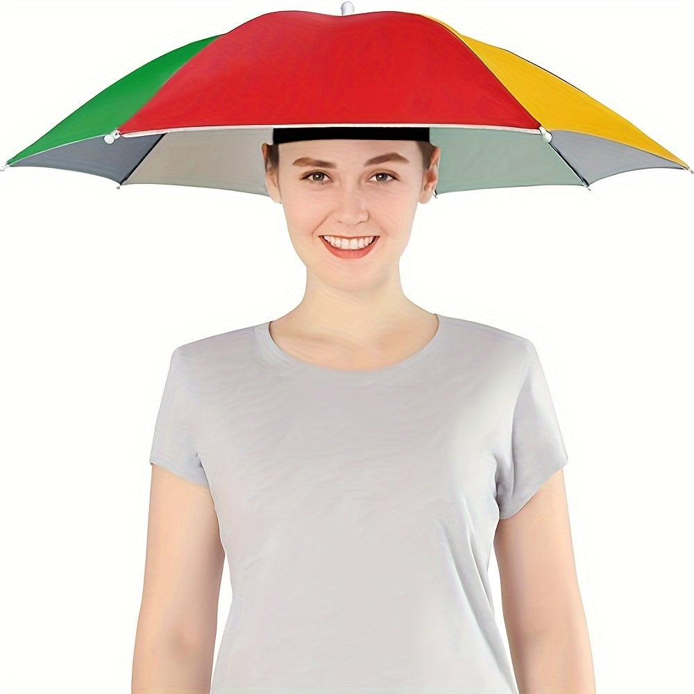 Wearable Sun Canopy – Elastic Headband Shade for Fishing, Gardening & Outdoor Work | Thomler
