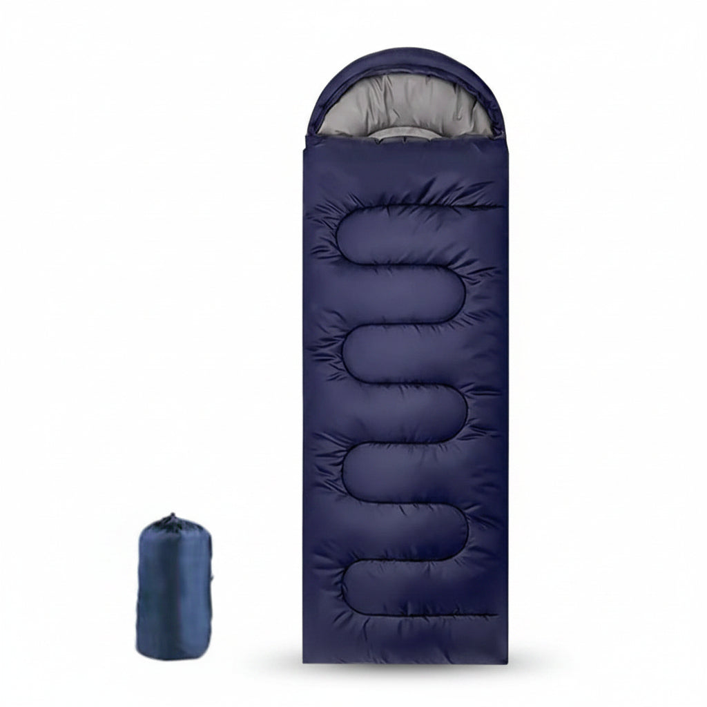 Insulated Envelope Sleep Sack for Cold Weather Camping – Adult Size with Carry Pouch | Thomler